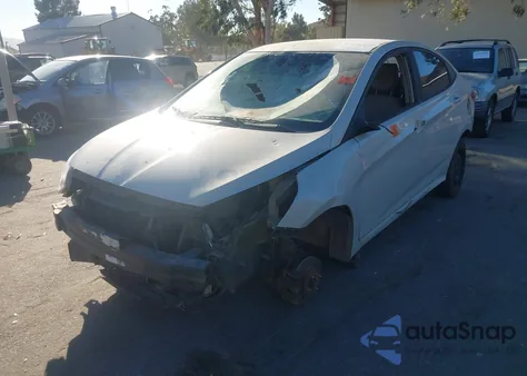 2017 Hyundai Accent Se z USA, uszkodzony, nr VIN KMHCT4AEXHU233633